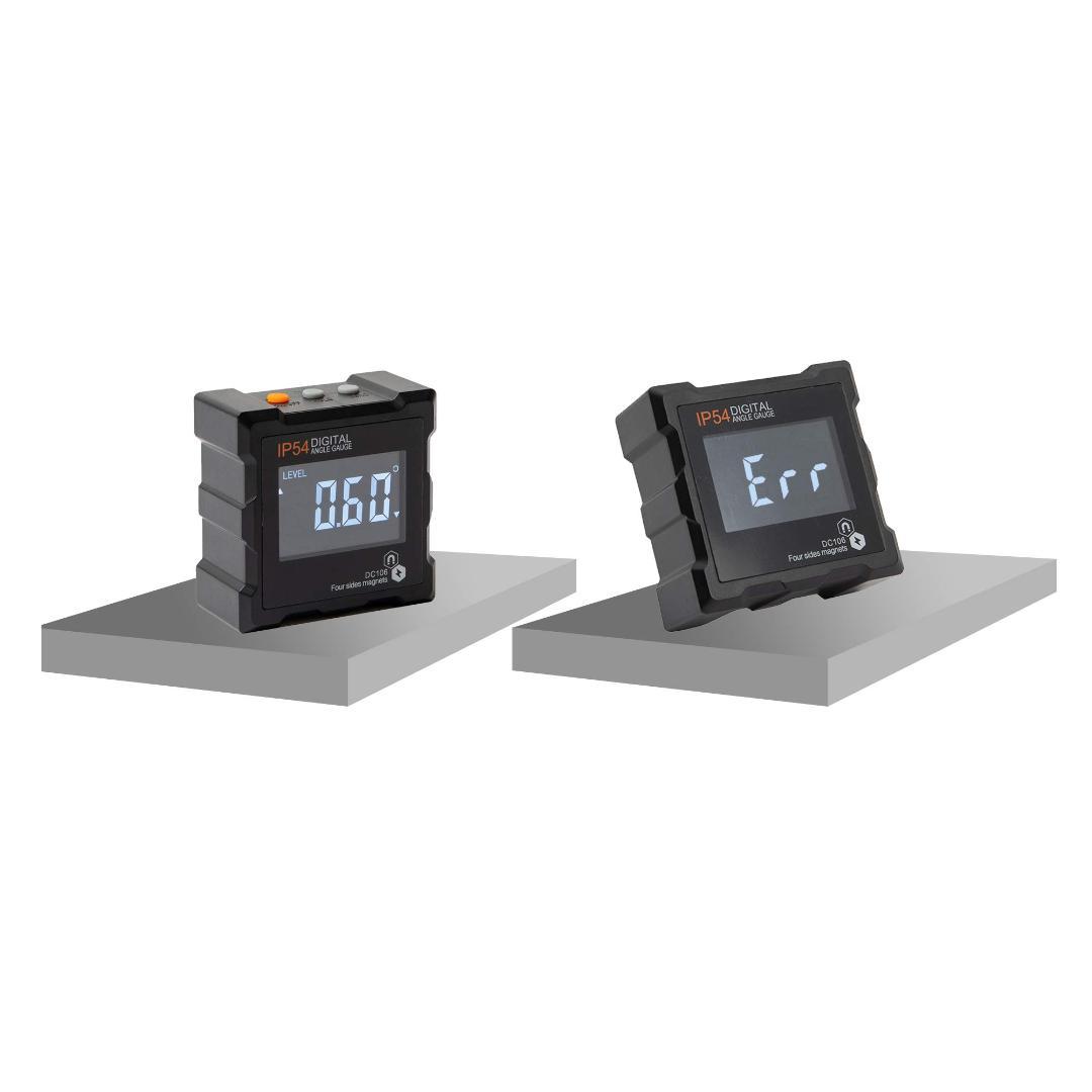 レベルボックス デジタル傾斜ボックス デジタル水平器 デジタル角度計