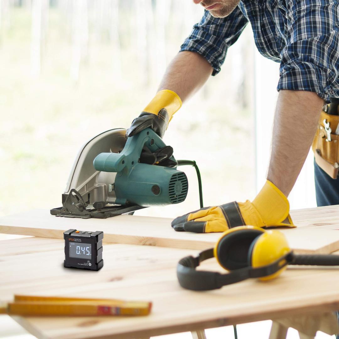 レベルボックス デジタル傾斜ボックス デジタル水平器 デジタル角度計