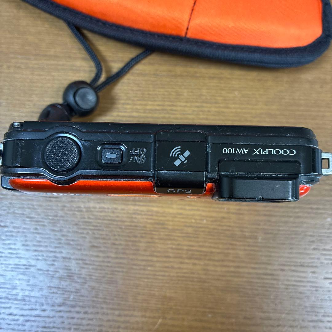 防水カメラNikon COOLPIX AW100 バッテリー2個付き付き