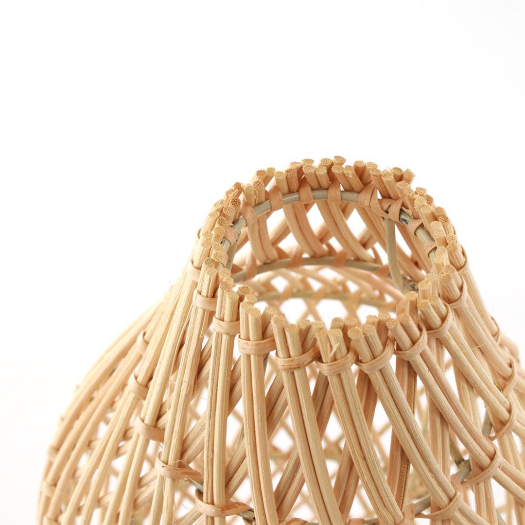 バリ風 ラタンランプ 間接照明 ナチュラルテイスト インテリア照明