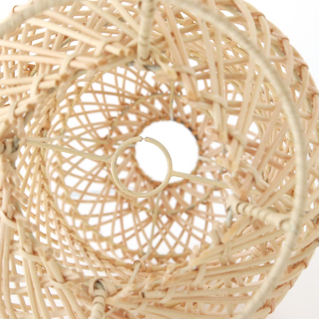 バリ風 ラタンランプ 間接照明 ナチュラルテイスト インテリア照明