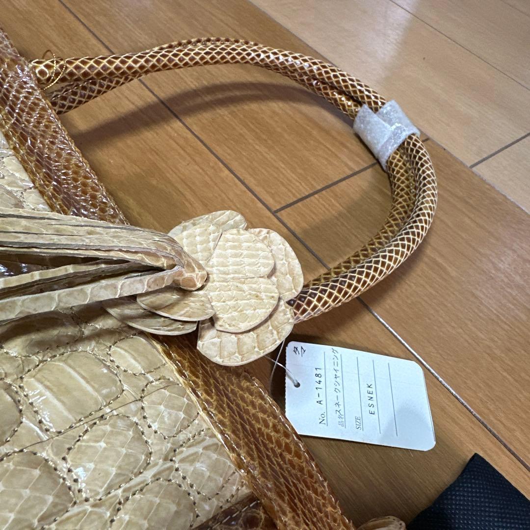 売り切り★超破格！新品本革バッグ4つまとめ蛇革オーストリッチ印傳屋マダムフリマ