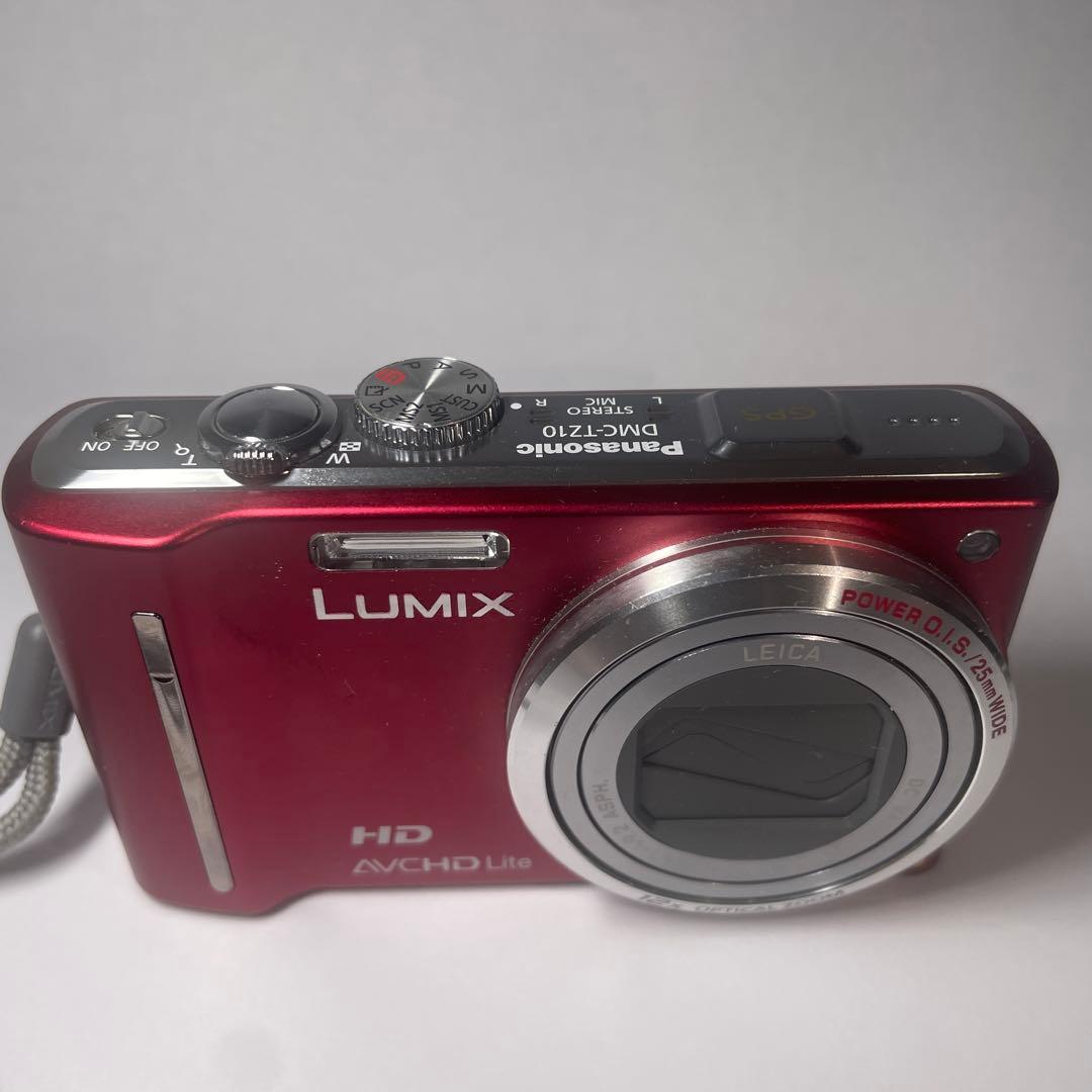 Panasonic DMC-TZ10 レッド