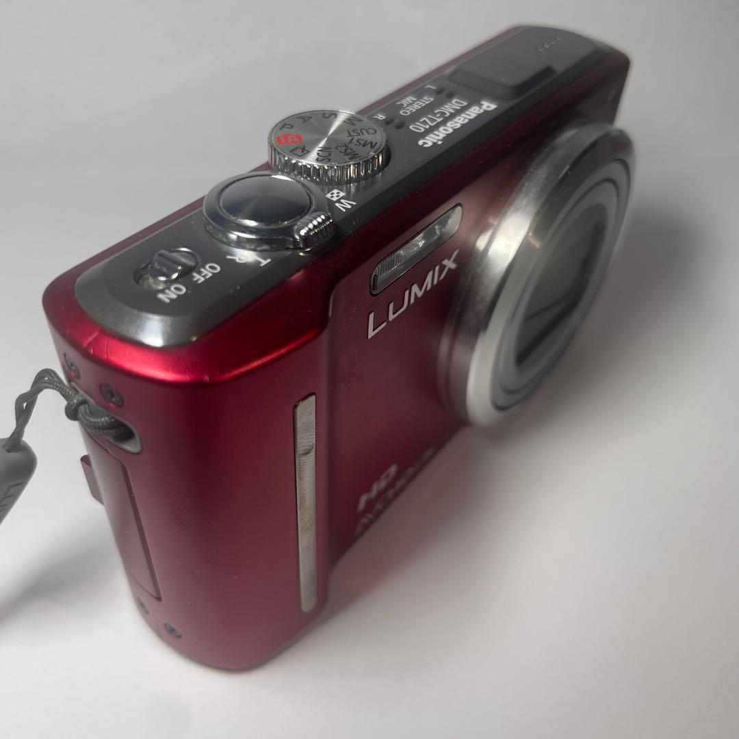 Panasonic DMC-TZ10 レッド