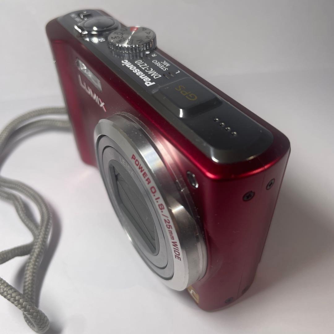 Panasonic DMC-TZ10 レッド