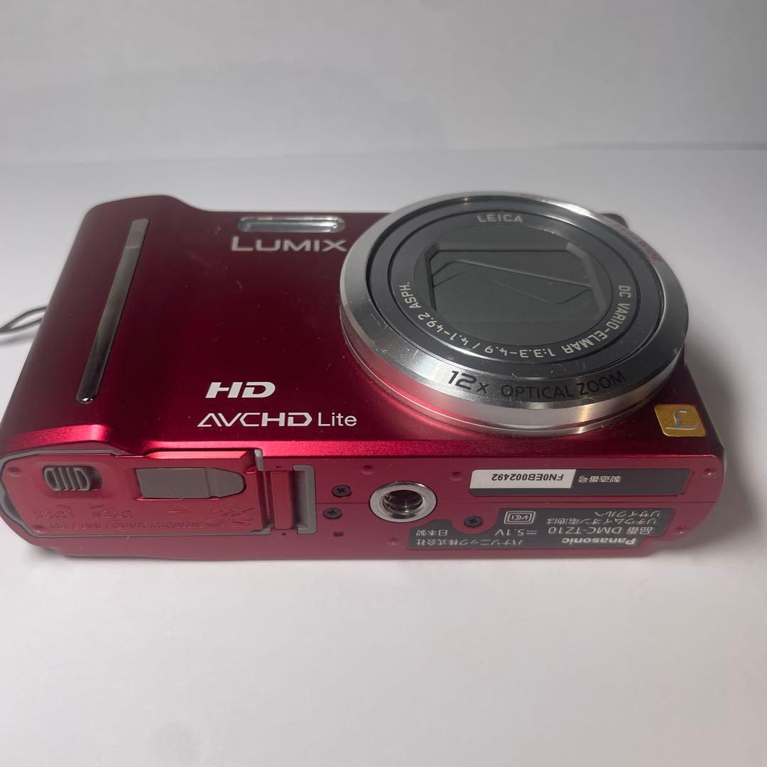 Panasonic DMC-TZ10 レッド