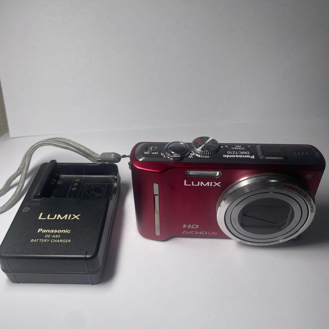 Panasonic DMC-TZ10 レッド