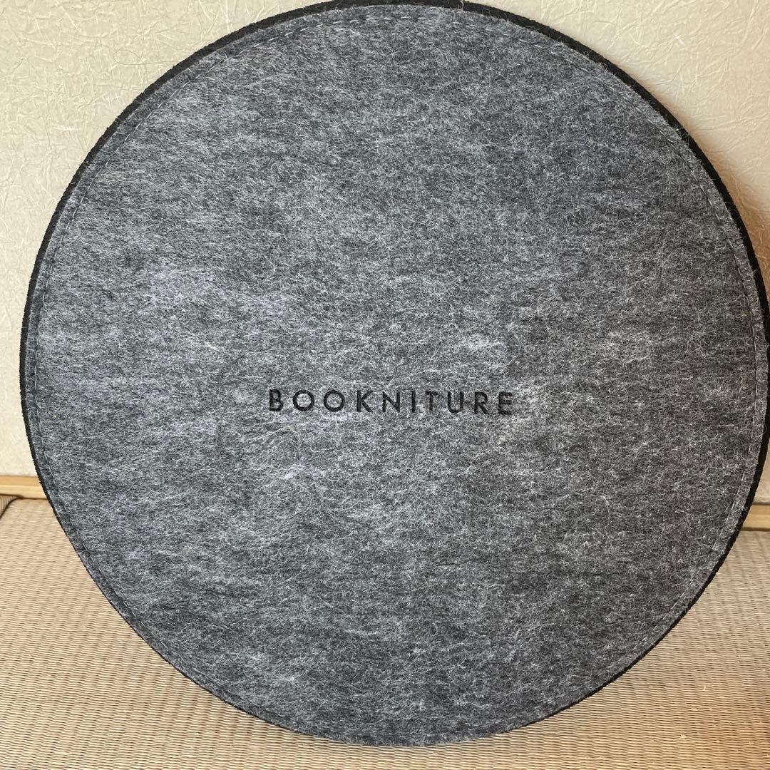 BOOKNITUREブックニチュア 折りたたみ椅子 スツール フィールドブラウン