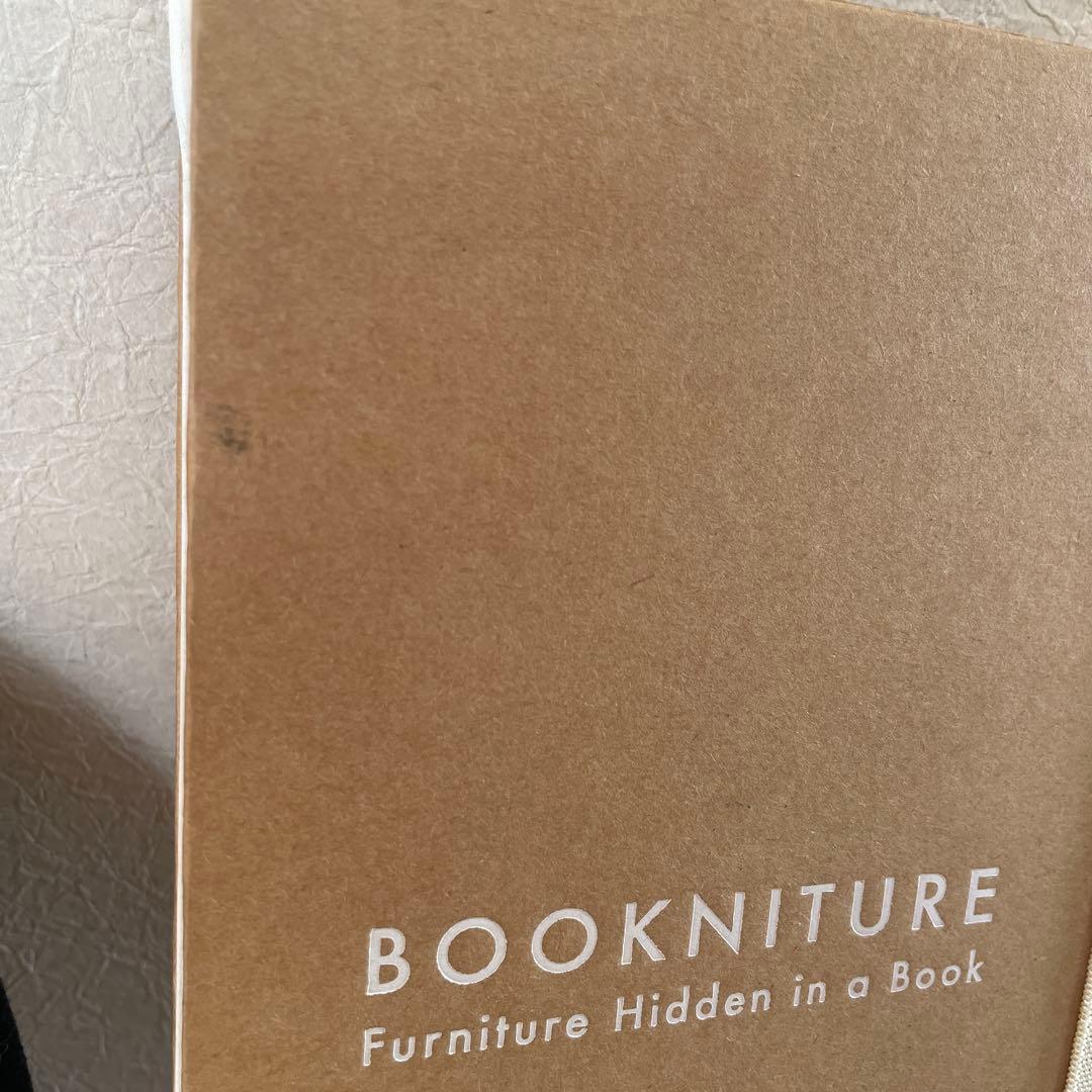 BOOKNITUREブックニチュア 折りたたみ椅子 スツール フィールドブラウン