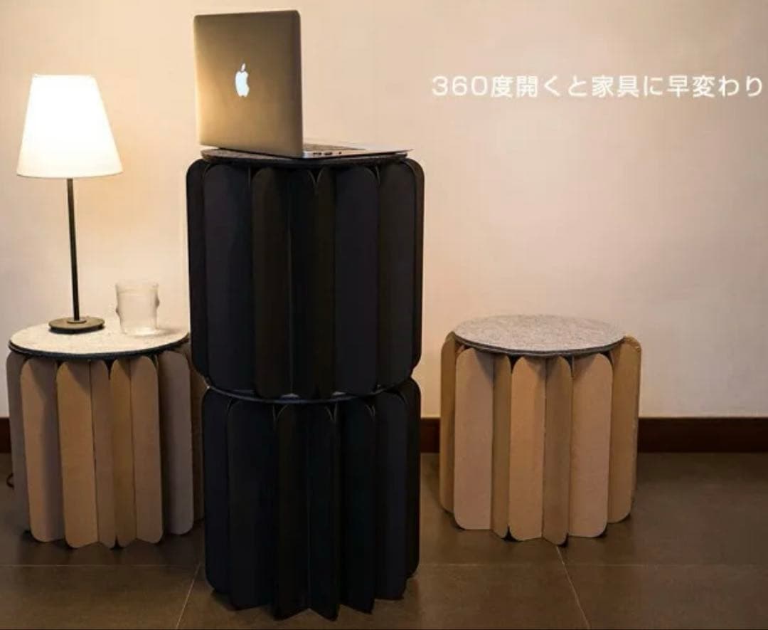 BOOKNITUREブックニチュア 折りたたみ椅子 スツール フィールドブラウン