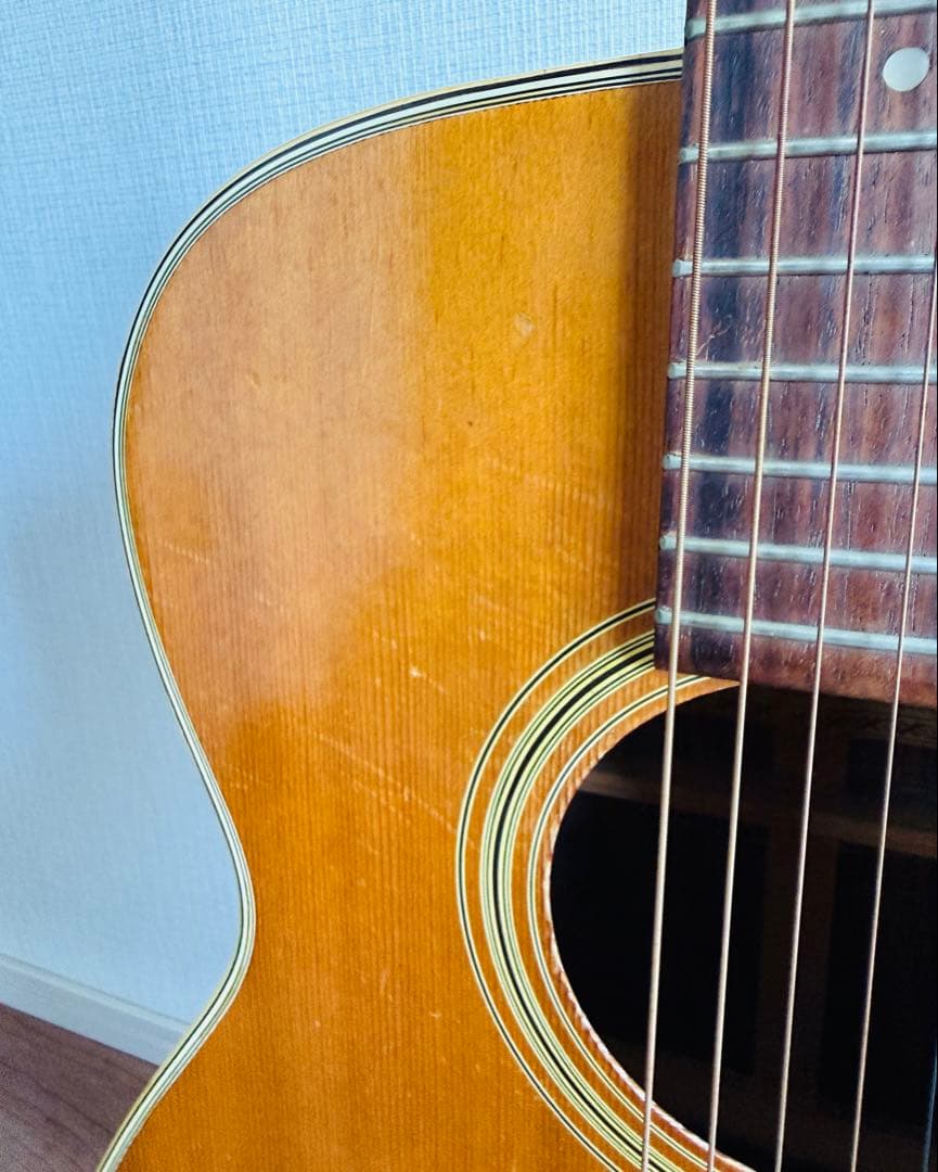 Morris アコースティックギター F-15 ハードケース付き