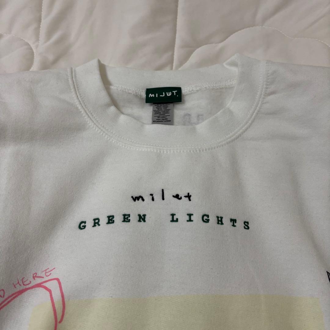 milet GREEN LIGHTSツアー Sweat Shirt Mサイズ