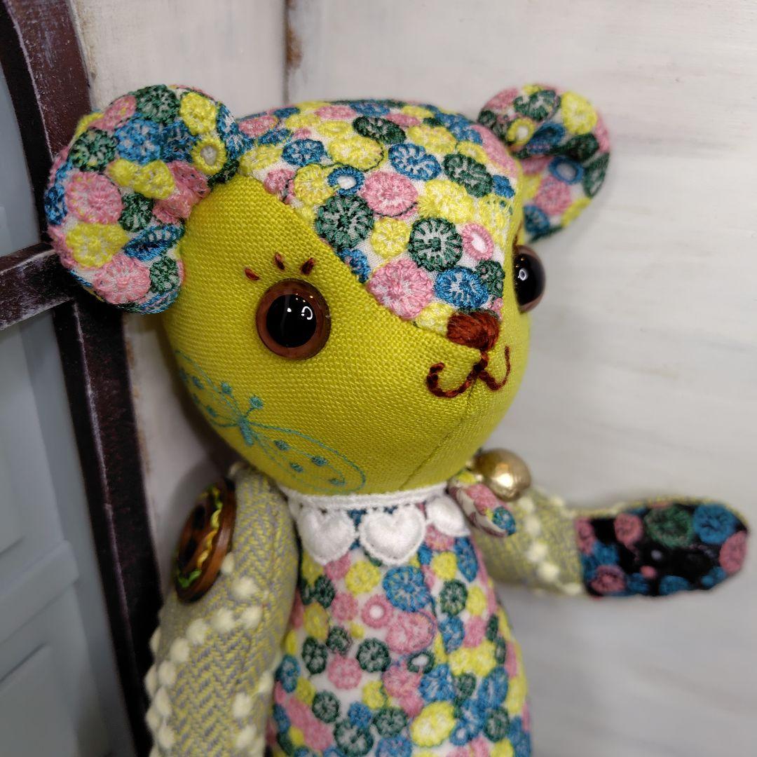 ミナペルホネン＊ハンドメイド＊ぬいぐるみ＊テディベア＊㊾