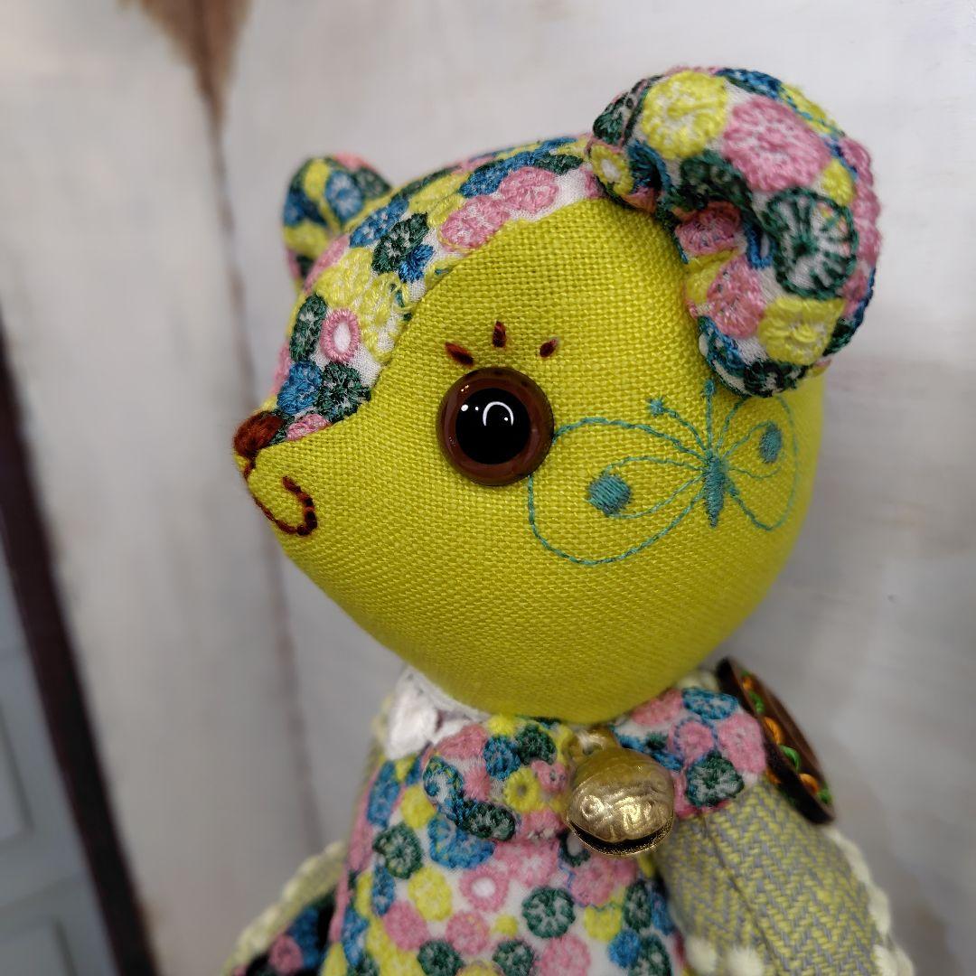 ミナペルホネン＊ハンドメイド＊ぬいぐるみ＊テディベア＊㊾