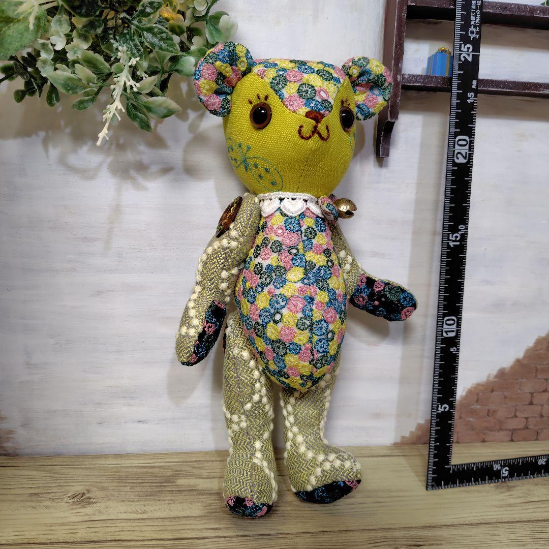 ミナペルホネン＊ハンドメイド＊ぬいぐるみ＊テディベア＊㊾