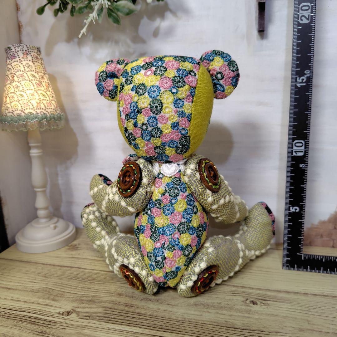 ミナペルホネン＊ハンドメイド＊ぬいぐるみ＊テディベア＊㊾