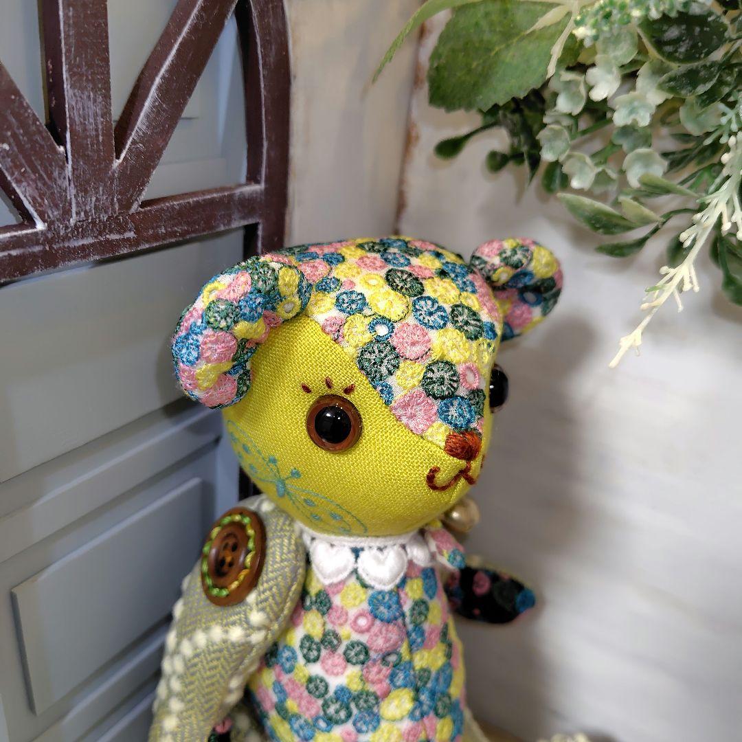 ミナペルホネン＊ハンドメイド＊ぬいぐるみ＊テディベア＊㊾