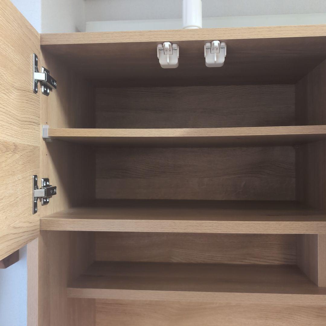 【美品】ニトリ　キッチンボード　エトナ90KB