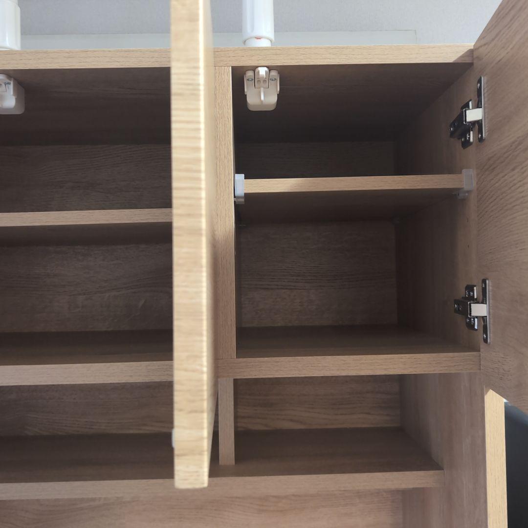 【美品】ニトリ　キッチンボード　エトナ90KB