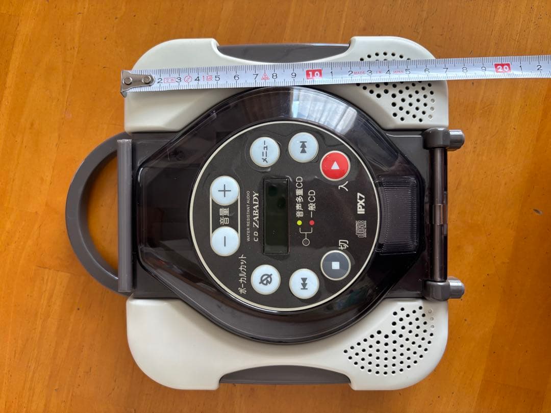 お風呂 TWINBIRD防水CDプレイヤー アダプター 説明書 付き