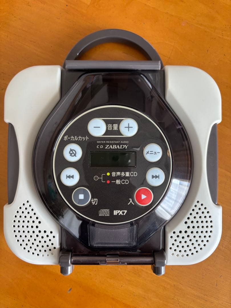 お風呂 TWINBIRD防水CDプレイヤー アダプター 説明書 付き