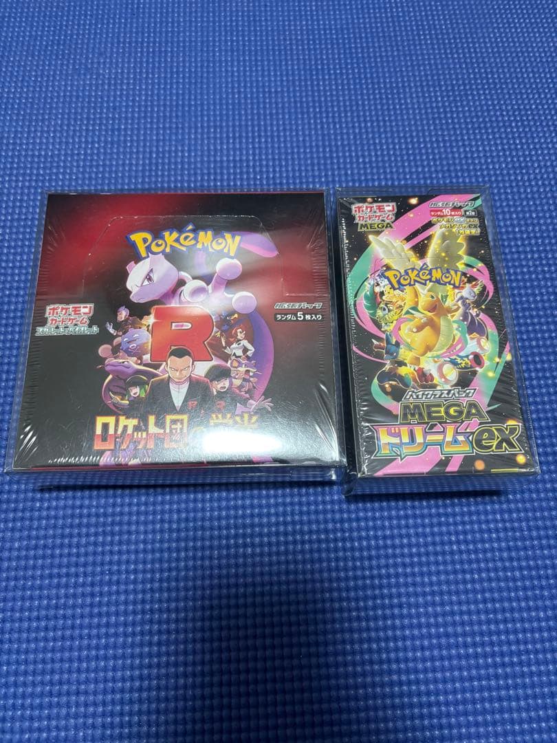 【シュリンク付き】ポケモンカード MEGA ドリーム &ロケット団の栄光BOX