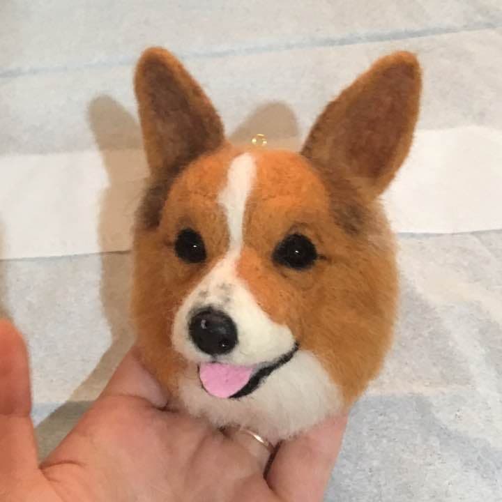 コーギーさん✿参考画像✿羊毛フェルト