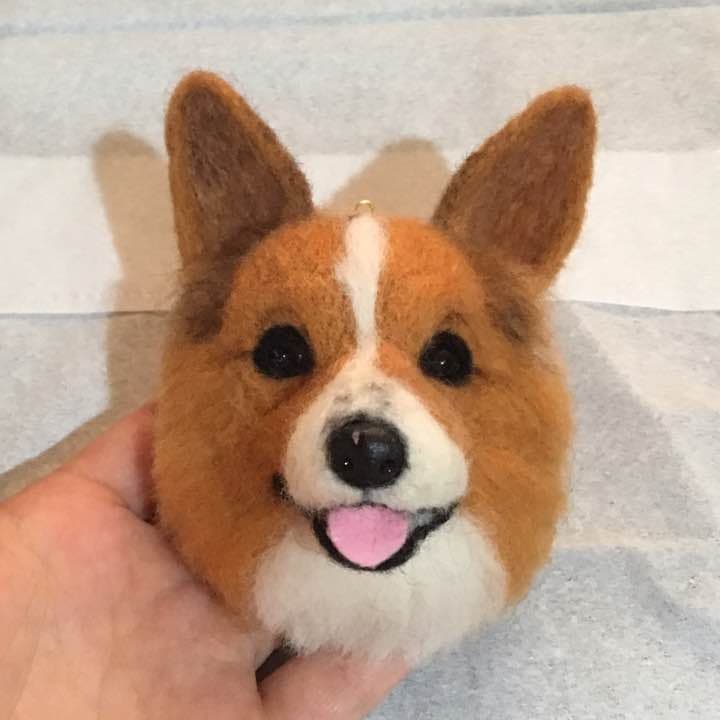 コーギーさん✿参考画像✿羊毛フェルト