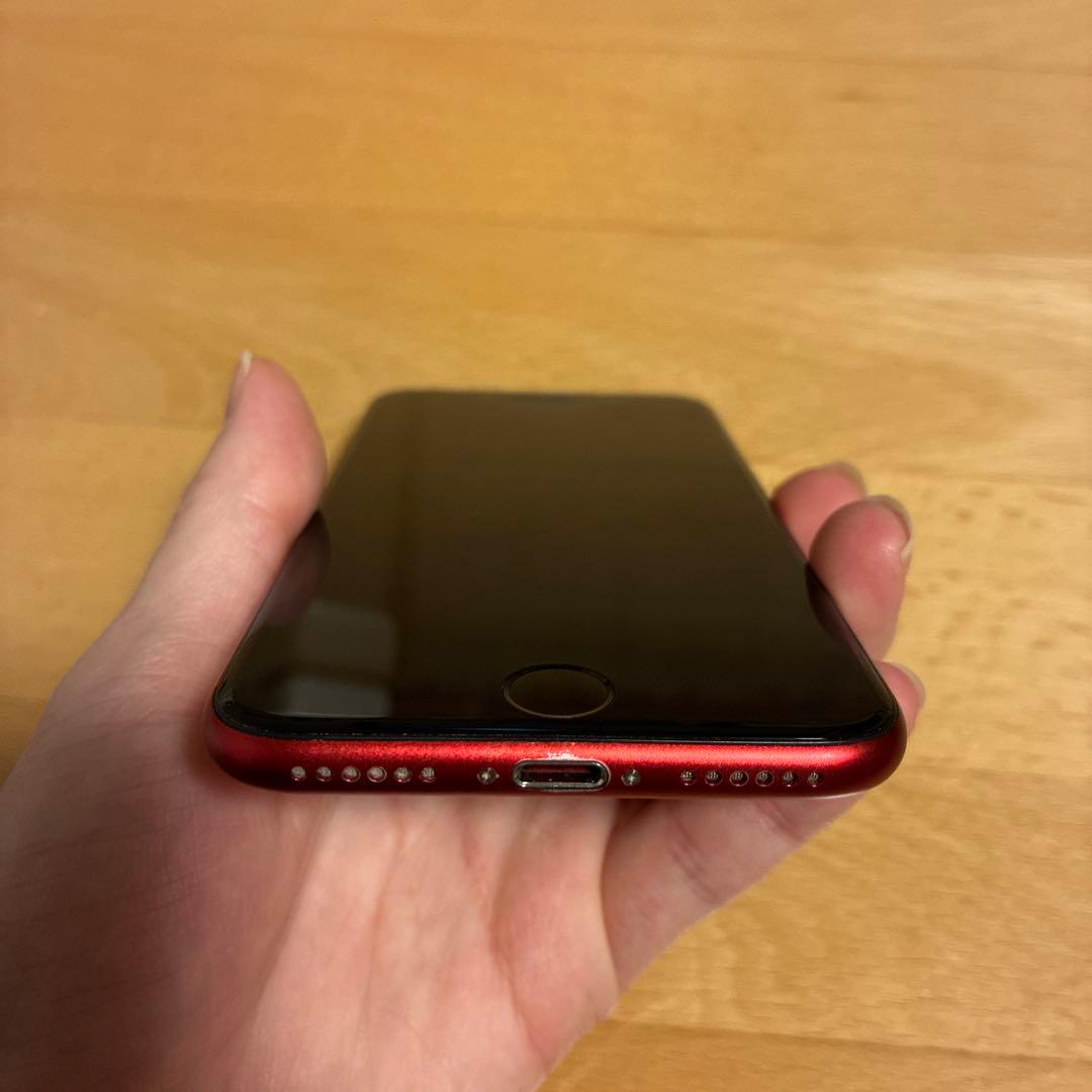 【美品】iPhone SE第二世代 SE2 64GB SIMフリー 赤 レッド