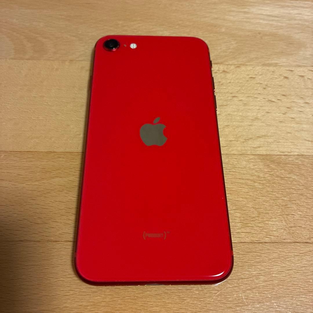 【美品】iPhone SE第二世代 SE2 64GB SIMフリー 赤 レッド