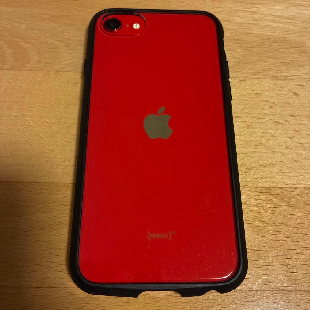 【美品】iPhone SE第二世代 SE2 64GB SIMフリー 赤 レッド