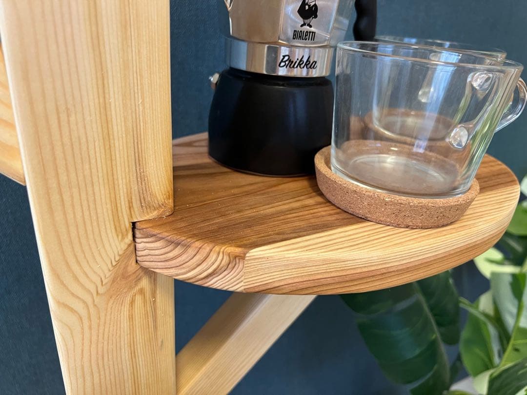 【送料無料】 タワーシェルフ ツリー形 L 収納棚 陳列棚