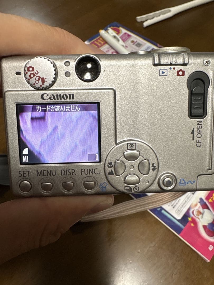 【ジャンク品】Canon IXY DIGITAL500コンパクトデジタルカメラ
