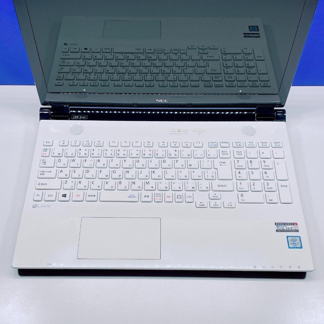 初期設定済！動画視聴に✨Win11＆快適SSD✨NECカメラ付ノートパソコン薄型