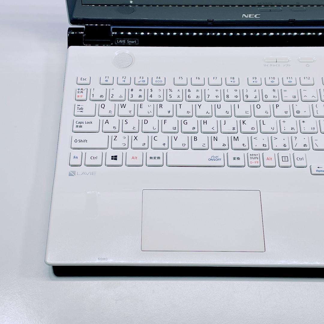 初期設定済！動画視聴に✨Win11＆快適SSD✨NECカメラ付ノートパソコン薄型