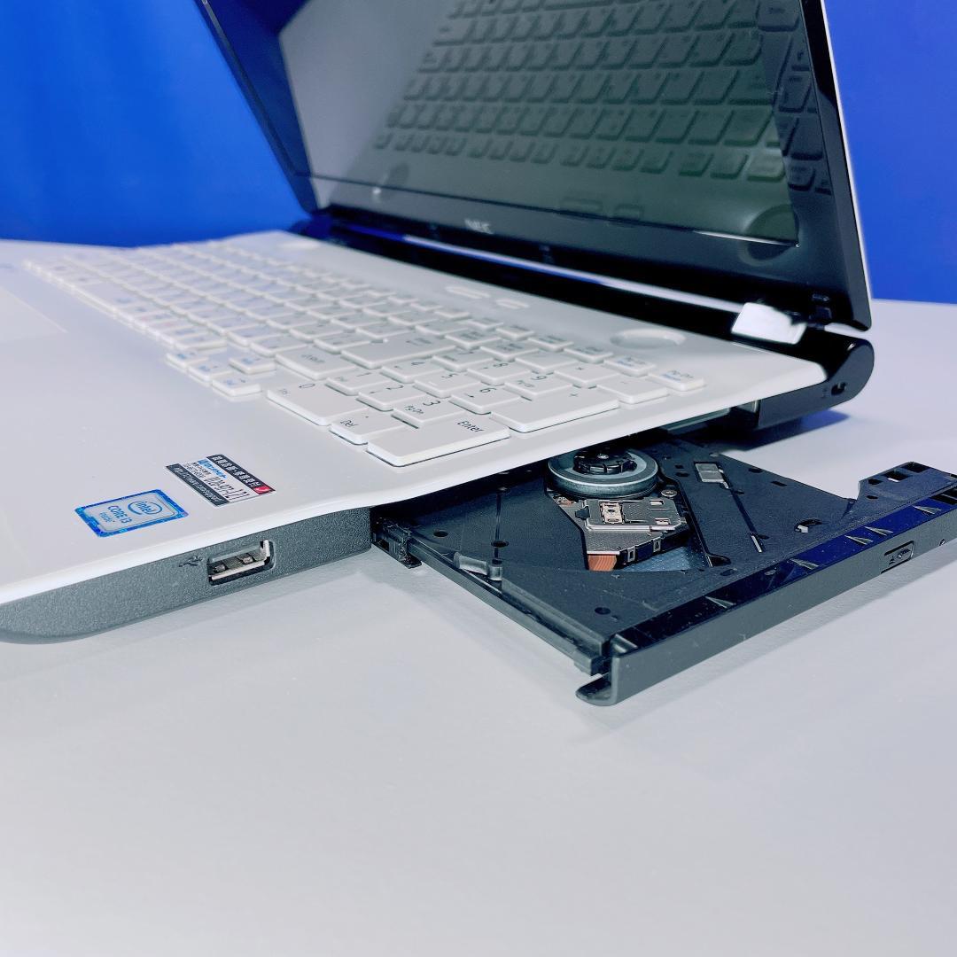 初期設定済！動画視聴に✨Win11＆快適SSD✨NECカメラ付ノートパソコン薄型