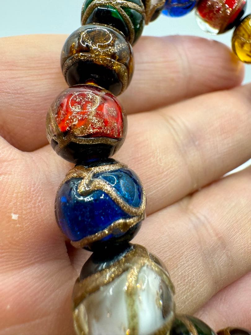 キレイ瑠璃 12mm 透明綺麗　香灰瑠璃の仏珠 めちゃくちゃ綺麗