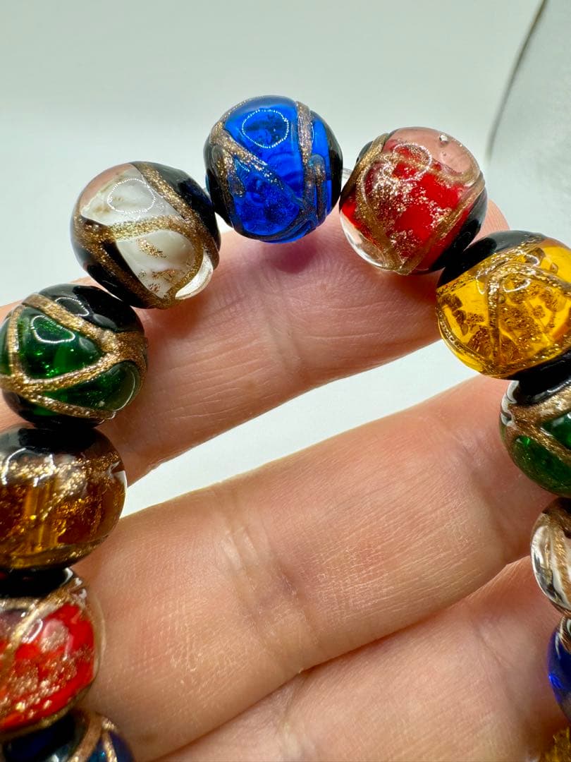 キレイ瑠璃 12mm 透明綺麗　香灰瑠璃の仏珠 めちゃくちゃ綺麗