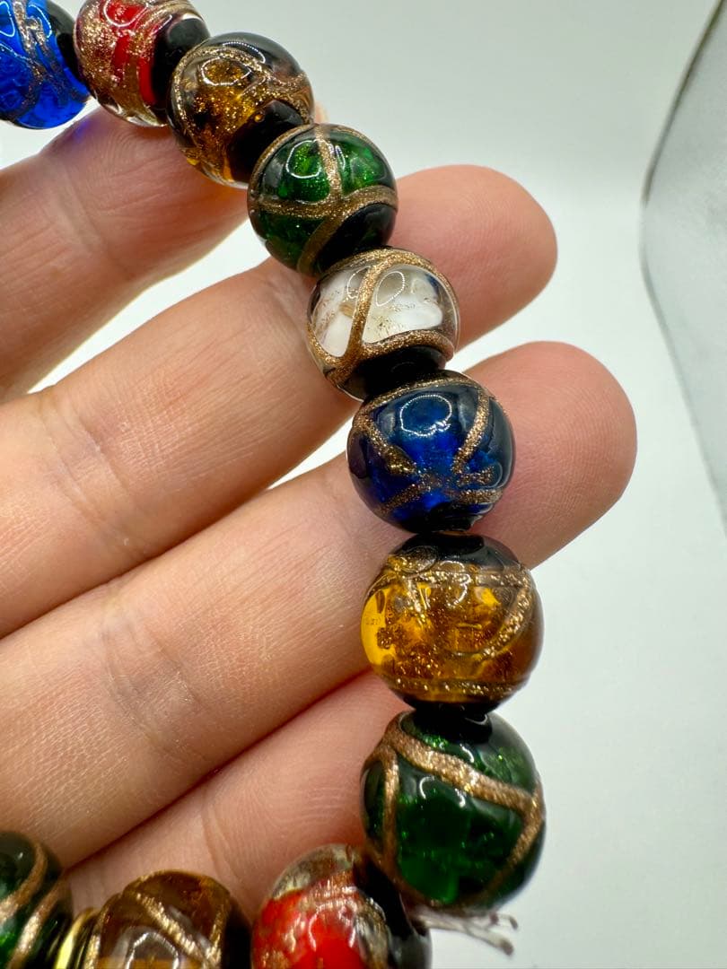 キレイ瑠璃 12mm 透明綺麗　香灰瑠璃の仏珠 めちゃくちゃ綺麗