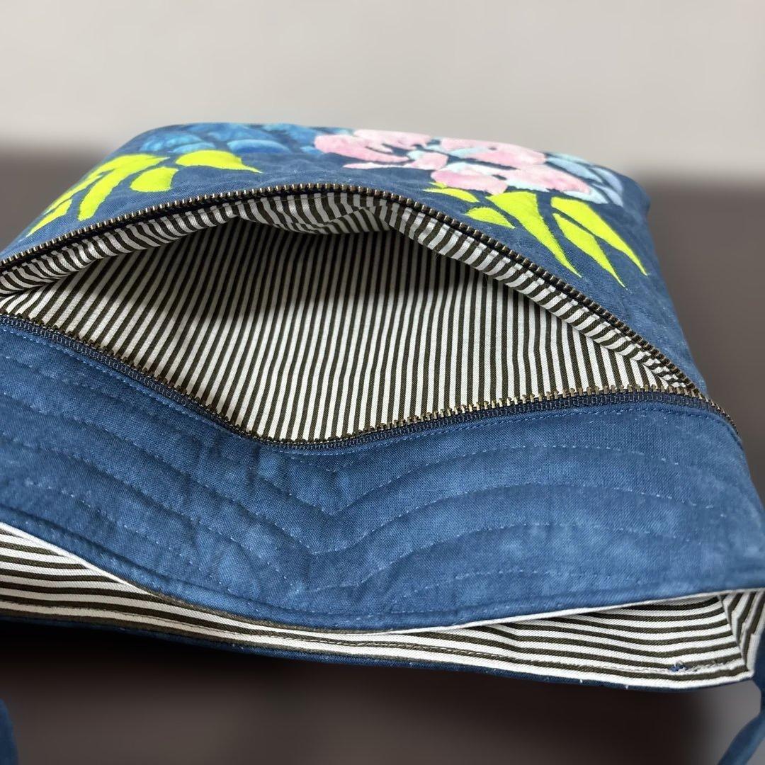 ハワイアンキルトショルダーバッグ ★ハンドメイドパイナップル★