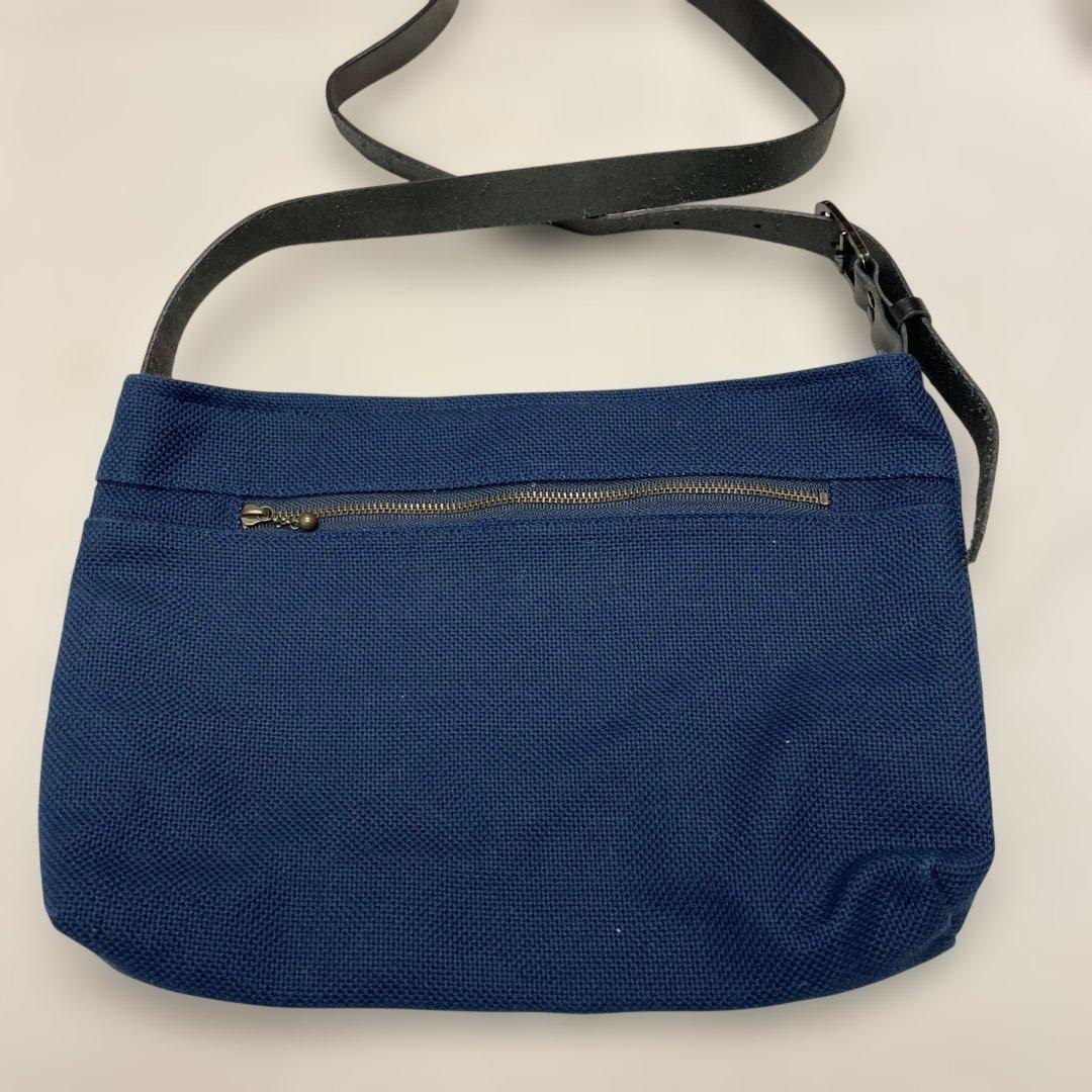 こぎん刺し革ショルダーバック