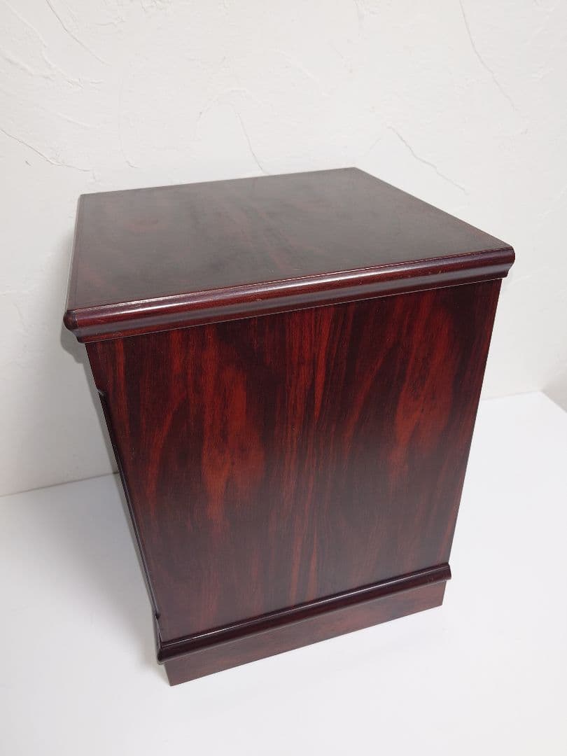 無垢 木製 3段 小物入れ 三段引出し 昭和レトロ 民芸 アンティーク 工芸