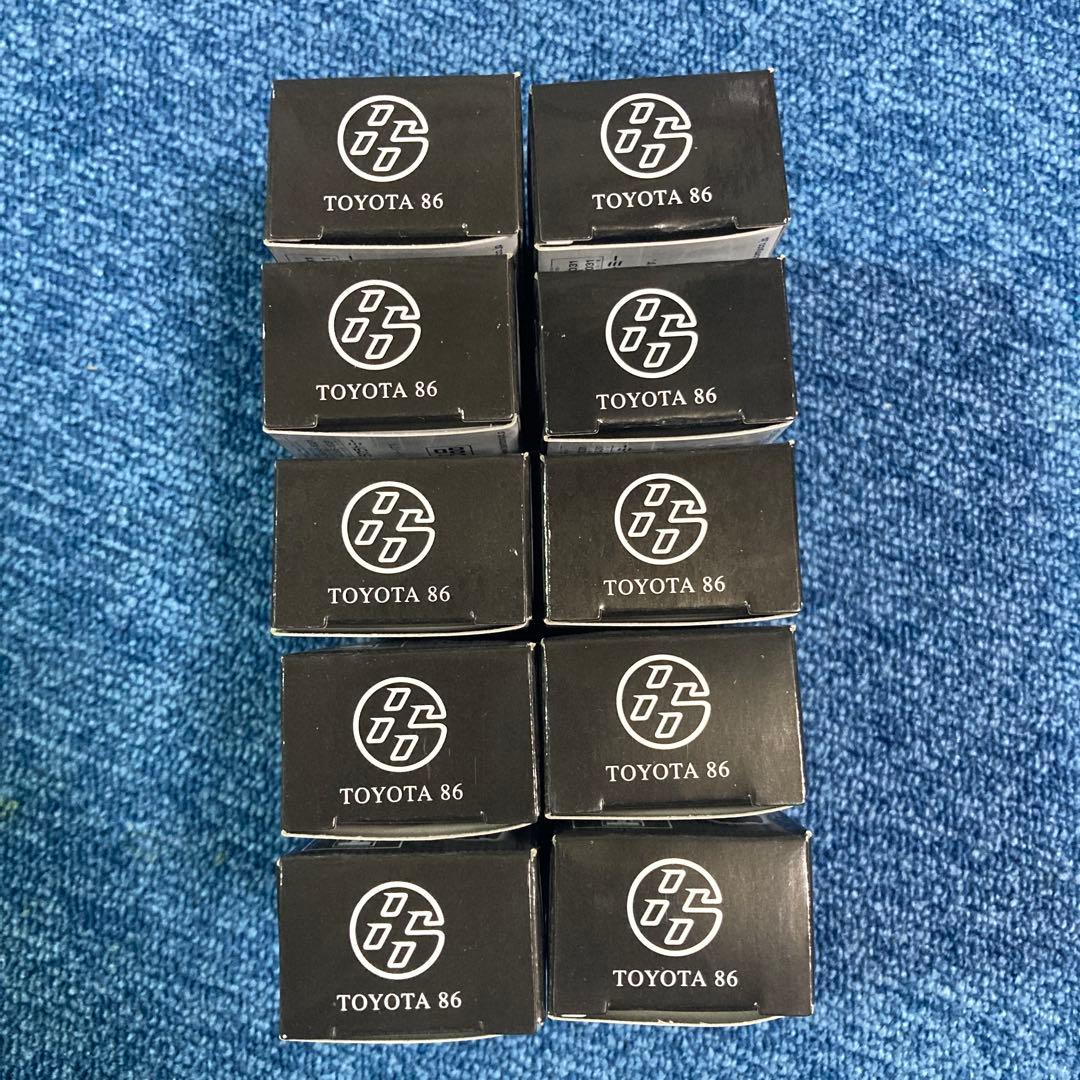 トミカトヨタ86クリスタルブラックシリカ10台セット