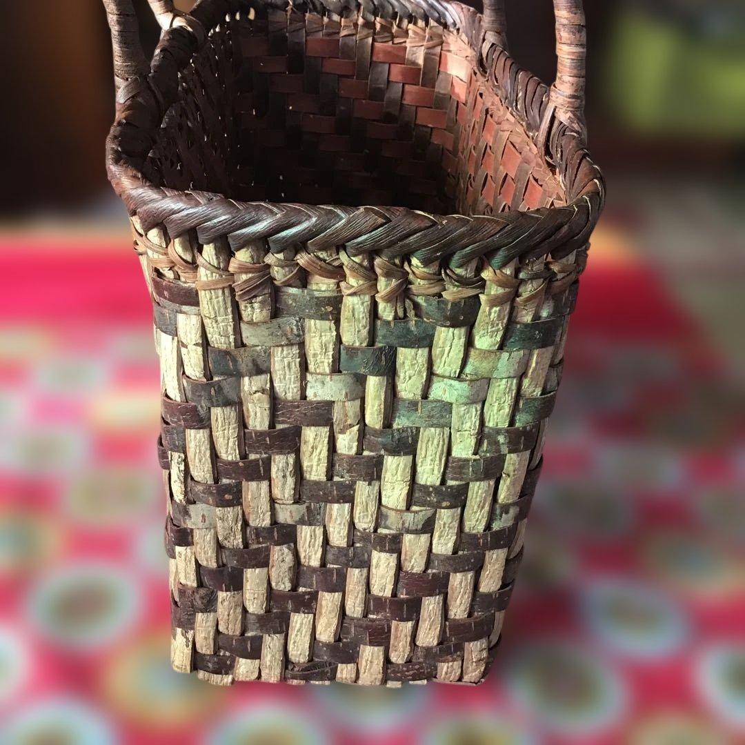 新潟産　山葡萄　天然　バック　手さげ鞄　ぶどう