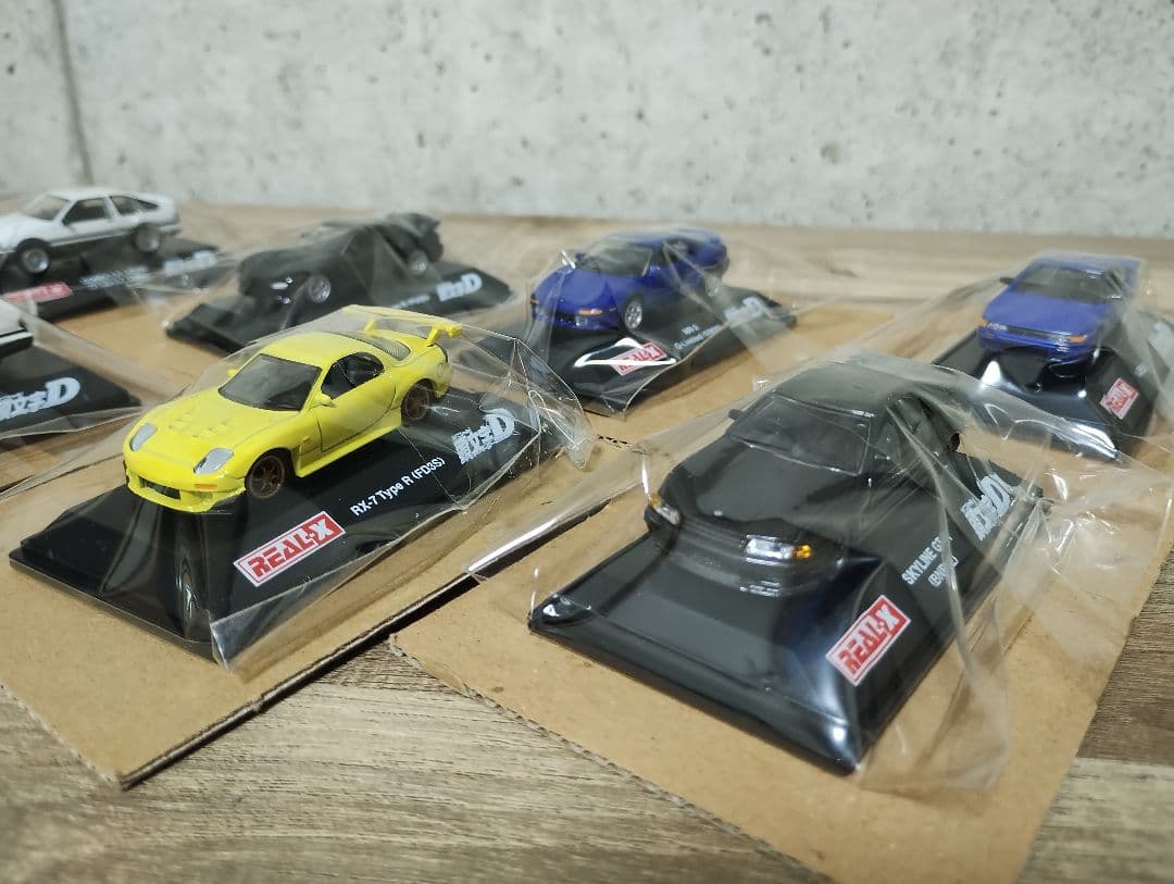 イニシャルD ミニカーコレクション Vol.2 1/72 コンプ