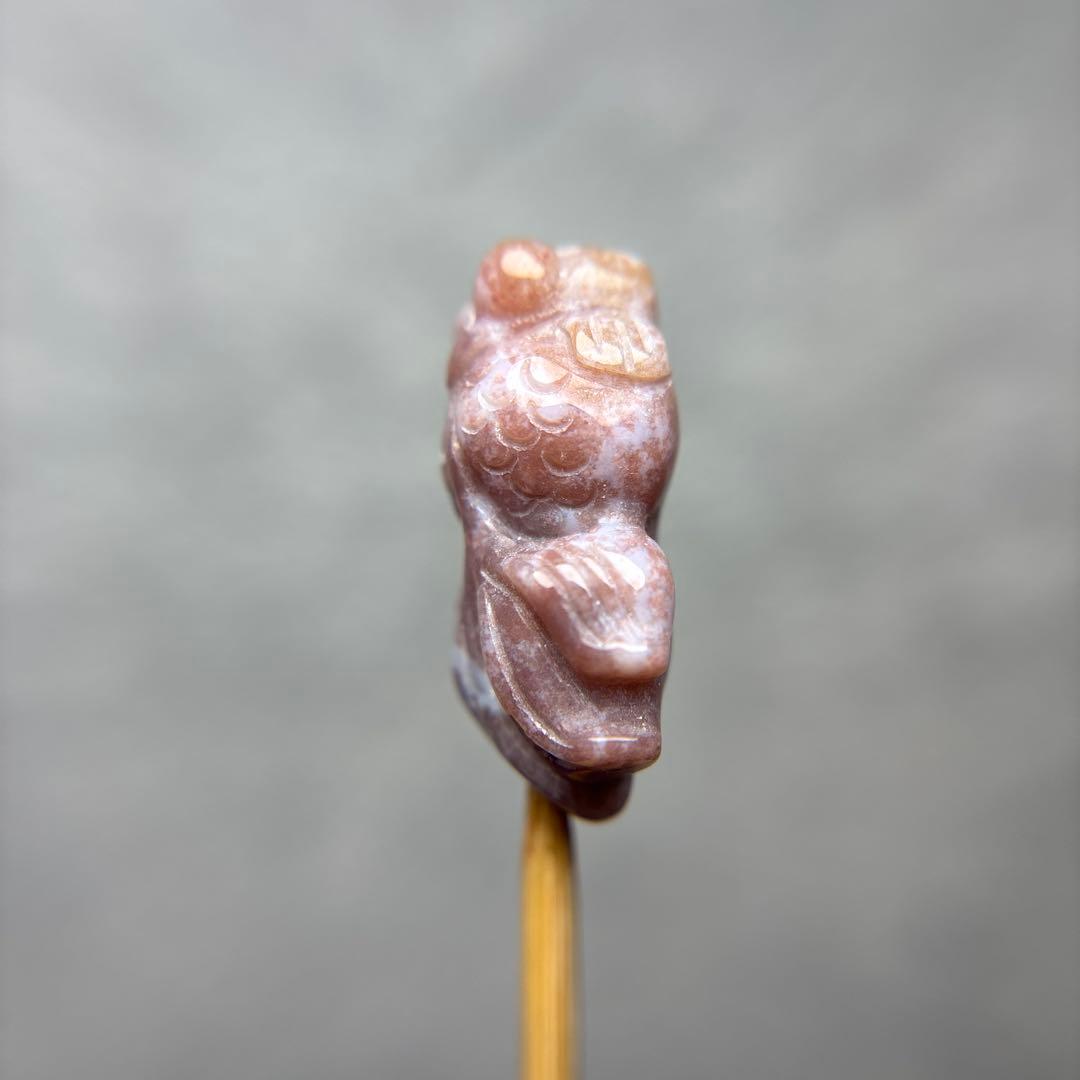 ありあアラシャン瑪瑙　金魚パーツ　2-30