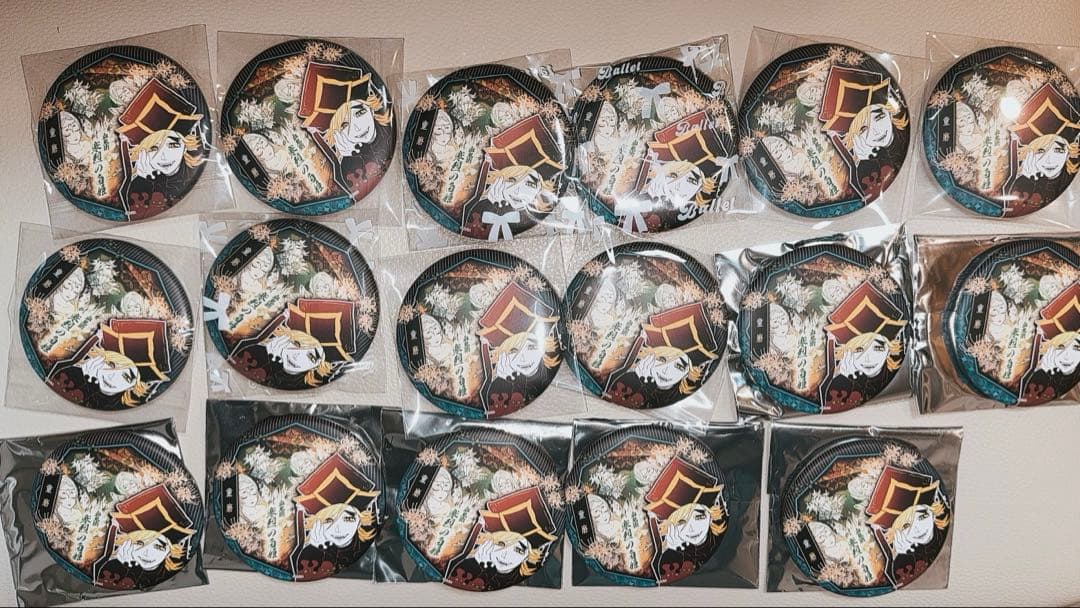 鬼滅の刃 中国限定 缶バッジ 童磨