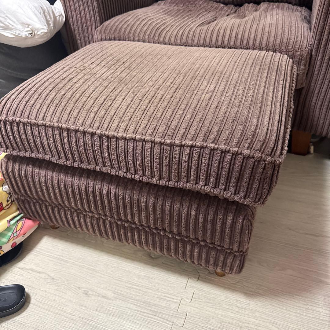 ACME FURNITURE レイクウッドソファ　1人がけ　オットマンセット