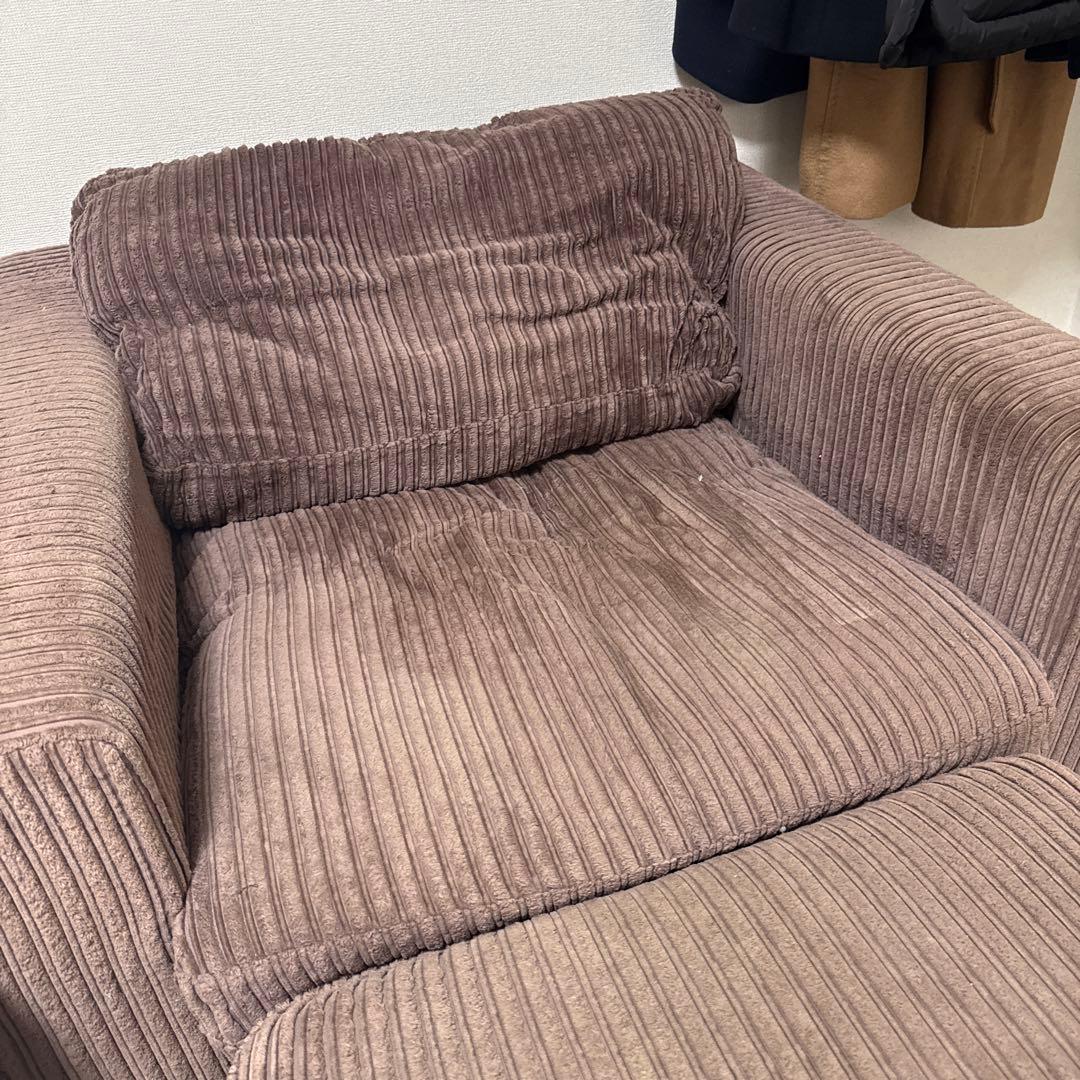 ACME FURNITURE レイクウッドソファ　1人がけ　オットマンセット