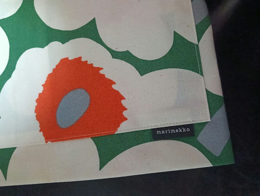 新品　マリメッコ　Marimekko　60周年 限定　エプロン　完売　レア　緑